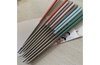 Colorful steel chopsticks!