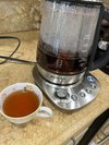 萃取壶煮出来的茶清澈