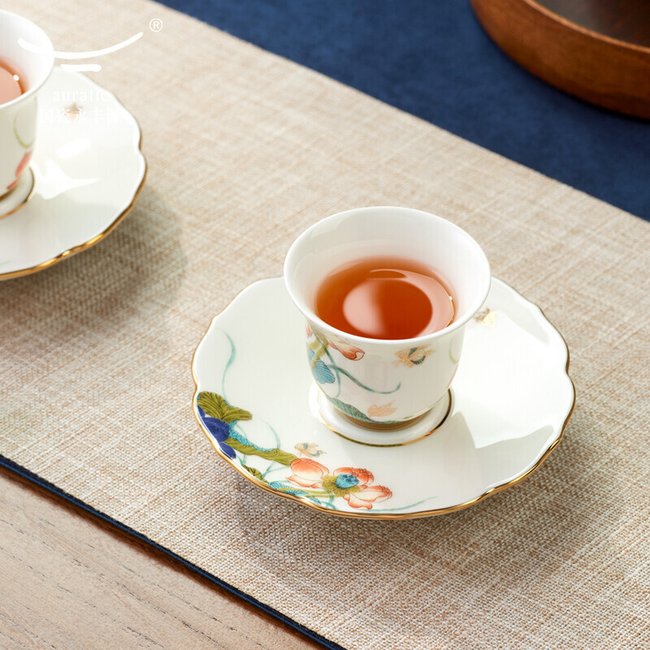 カップ&ソーサー/炉/茶杯/竹席7 旨し