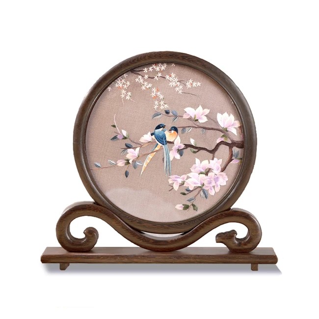 中國面刺绣画 中國面刺绣画