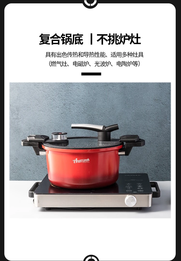 American Micro-Pressure Cooker Recommendation | Amercook Red Micro