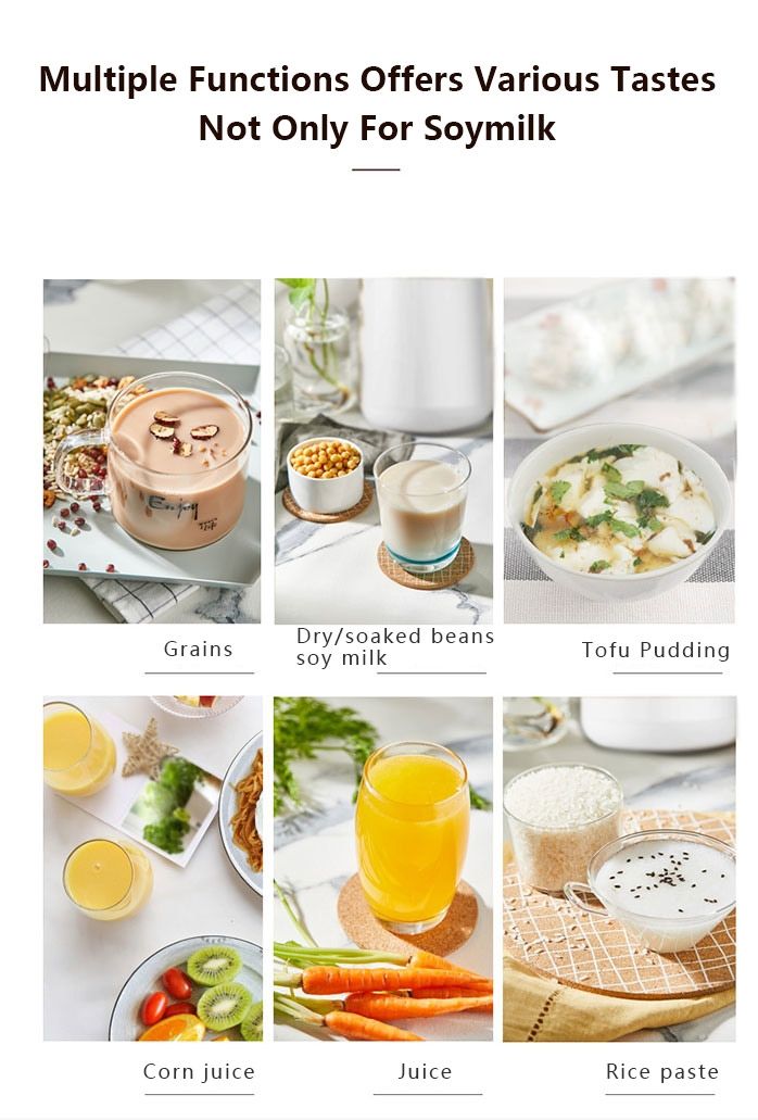 Joyoung CTS2038 EasyClean Automatic Hot Soy Milk Maker (Full