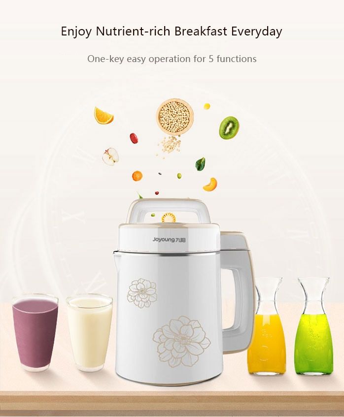 Joyoung CTS2038 EasyClean Automatic Hot Soy Milk Maker (Full