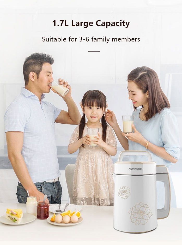 Joyoung CTS2038 EasyClean Automatic Hot Soy Milk Maker (Full